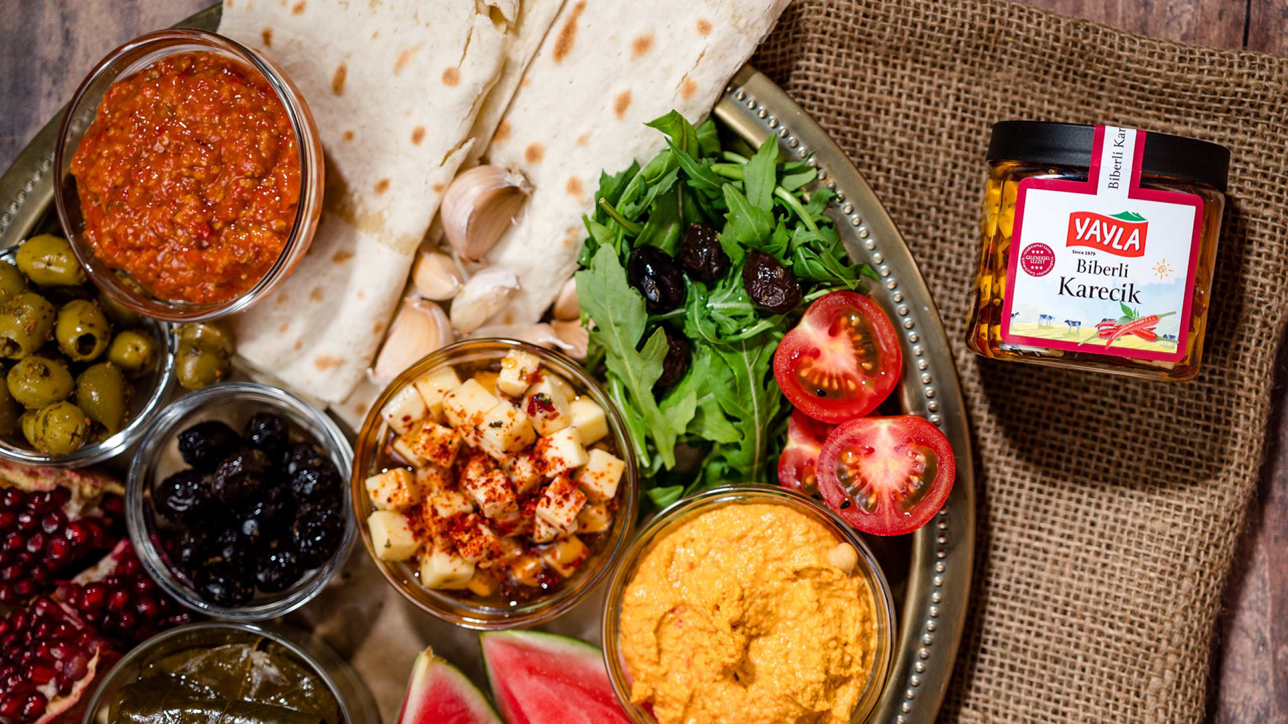 Akkawi Käsewürfel in Öl - mit Chili